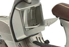 Piaggio Vespa 125PX 2011 "70th Anniversario" Grigio Metallizzaro 1:10 - 50214