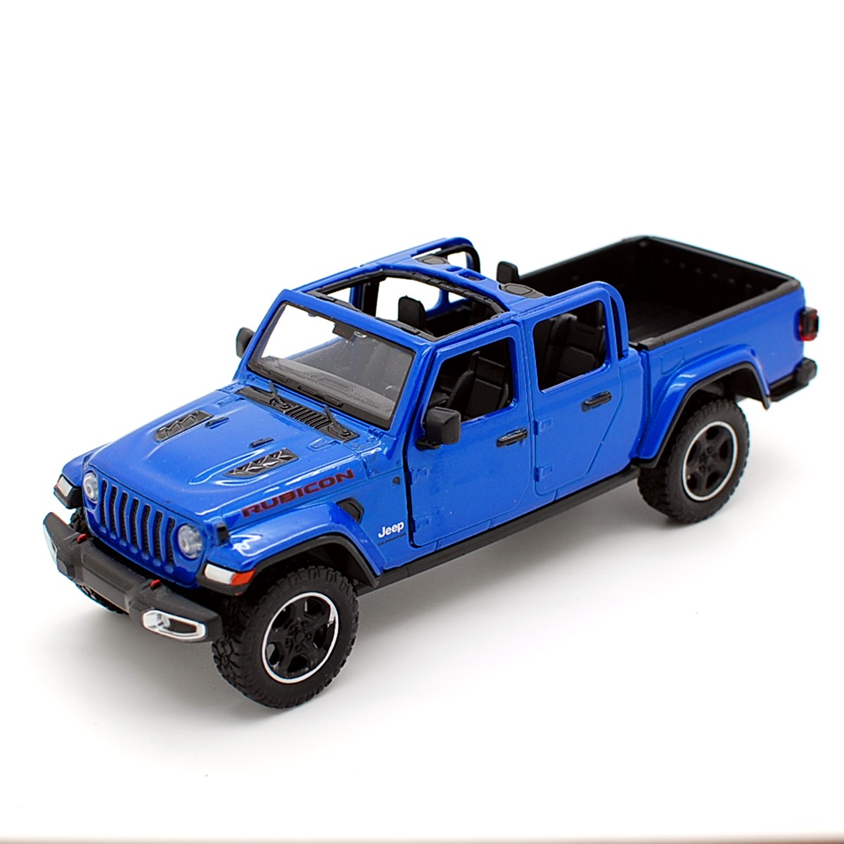 Jeep Gladiator Rubicon 2020 Blu Shade Open Top 1:24 - 50264
