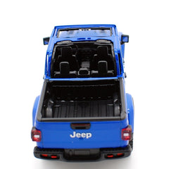 Jeep Gladiator Rubicon 2020 Blu Shade Open Top 1:24 - 50267