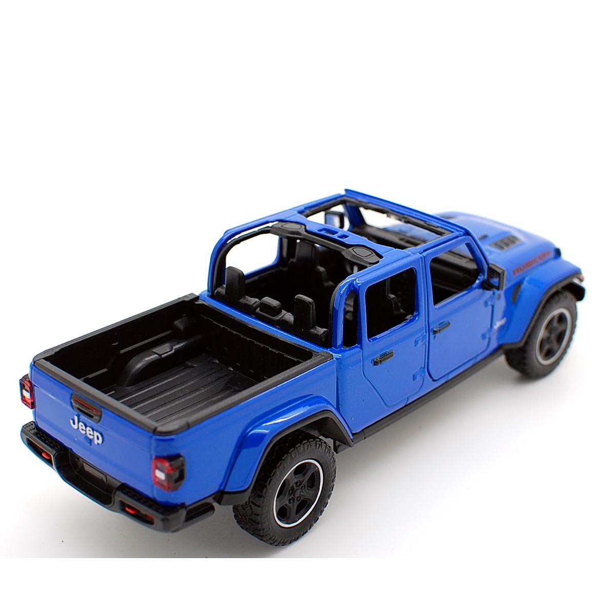 Jeep Gladiator Rubicon 2020 Blu Shade Open Top 1:24 - 50268