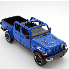 Jeep Gladiator Rubicon 2020 Blu Shade Open Top 1:24 - 50270