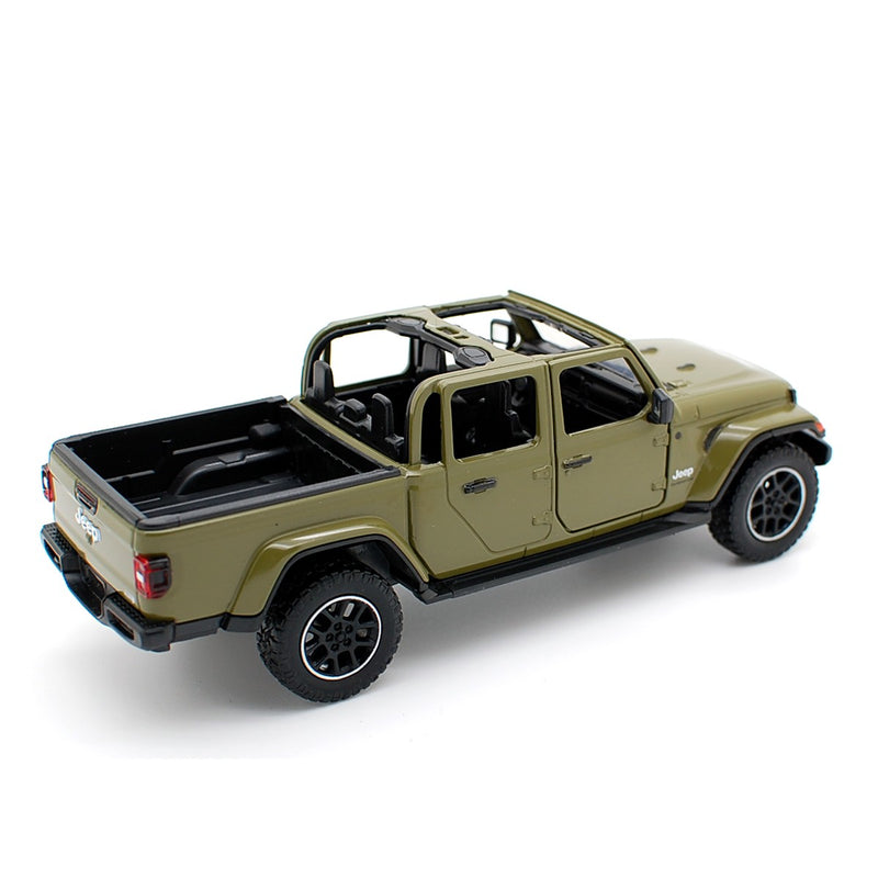 Jeep Gladiator Rubicon 2020 Sarge Green Open Top 1:24 - 50288
