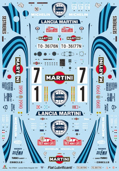 Lancia Delta HF integrale 16V "Martini Racing" Kit 1:12 - 50563