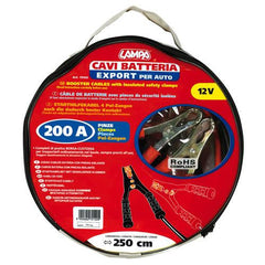 Cavi Batteria Auto Export 12V 250 cm 200 A  6 mm² - 506