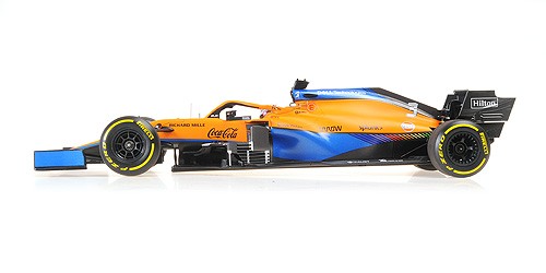 McLaren Mercedes MCL35M F1 2021 Bahrain GP Daniel Ricciardo 1:18 - 50715