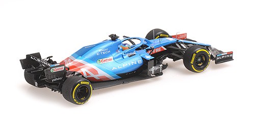 Alpine A521 Team F1 Bahrain GP 2021 Fernando Alonso 1:43 - 50738