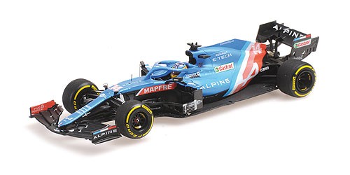 Alpine A521 Team F1 Bahrain GP 2021 Fernando Alonso 1:43 - 50739