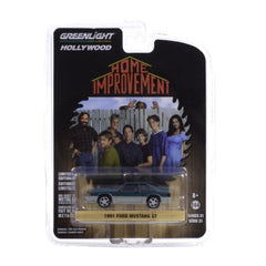 Ford Mustang Gt 1991 "Home Improvement" Green Met-Silver 1:64 - 50924