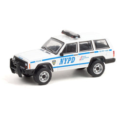 Jeep Cherokee 1997 "NYPD" White 1:64 - 50980