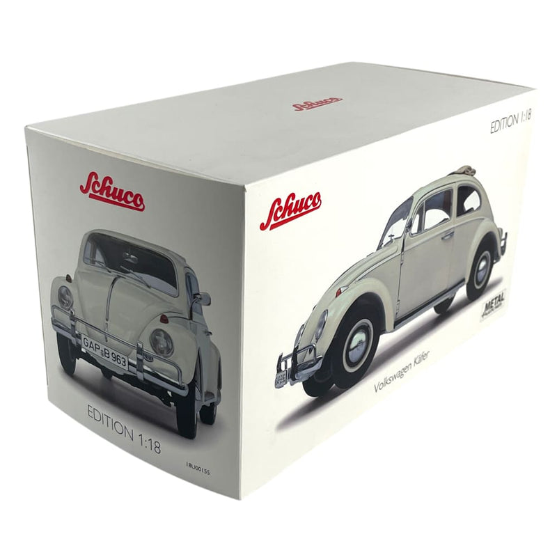 Volkswagen Beetle 1963 White 1:18-6