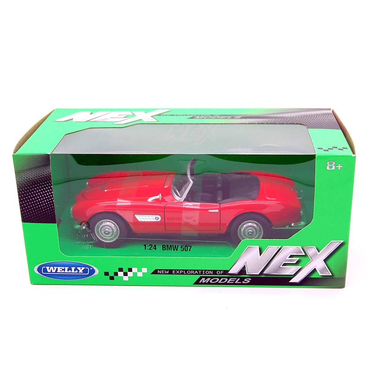 BMW 507 Cabriolet 1956 Red 1:24 - 51072