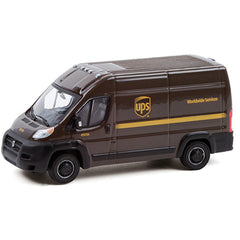 Dodge Ram ProMaster 2500 Cargo High Roof Van 2018 "UPS" Courier 1:64 - 51204