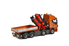 Iveco Stralis High Way  8x4 con gru FASSI 1100 e Ballast Box 1:50 - 51513