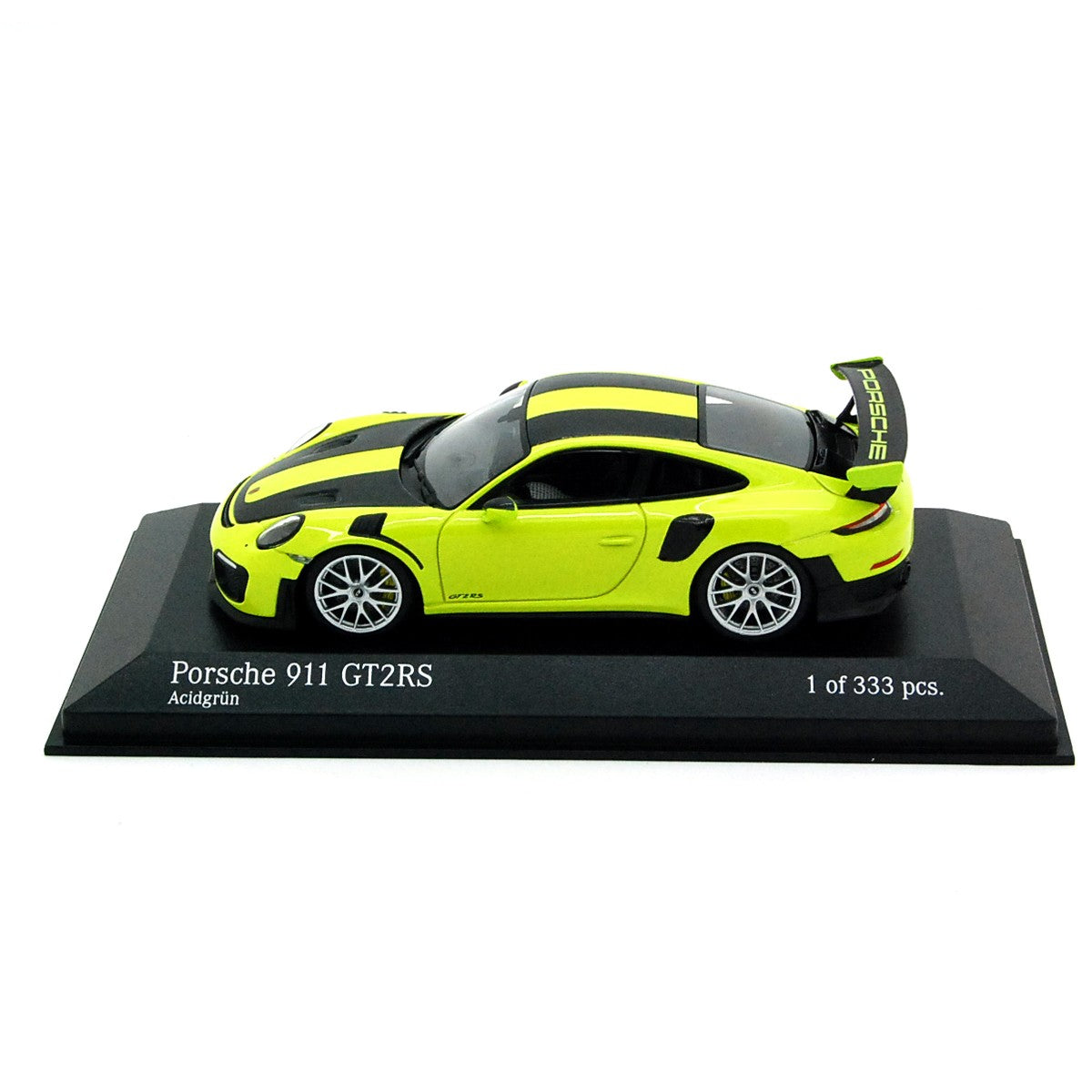 Porsche 911 GT2 RS (991.2) 2018 Acid Green Silver Wheels 1:43 - 51974