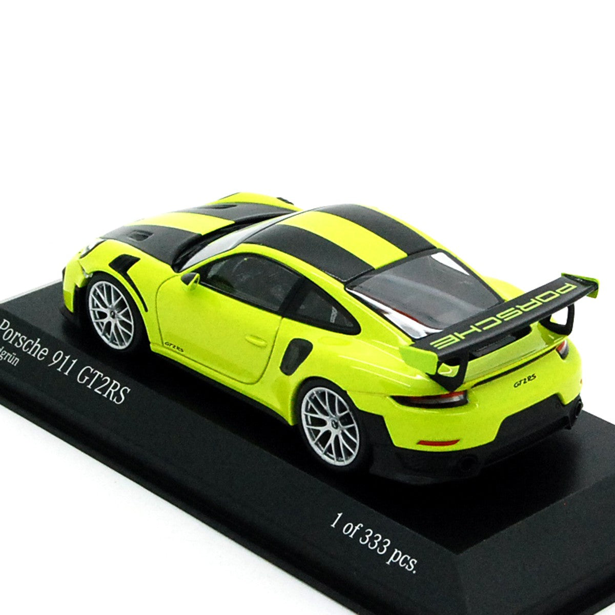 Porsche 911 GT2 RS (991.2) 2018 Acid Green Silver Wheels 1:43 - 51975