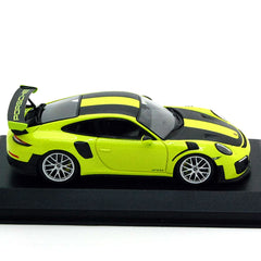 Porsche 911 GT2 RS (991.2) 2018 Acid Green Silver Wheels 1:43 - 51978