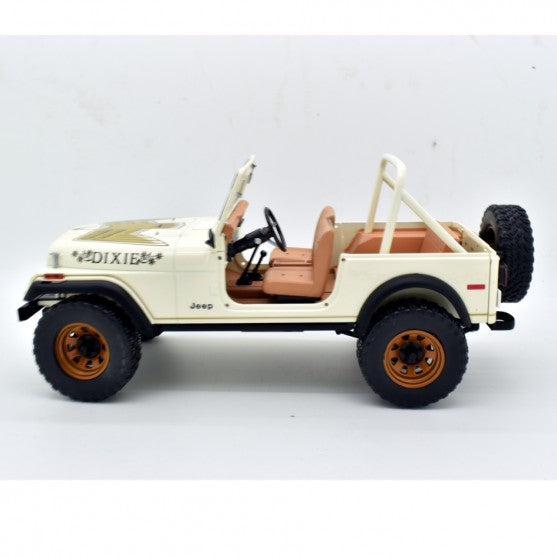 Jeep CJ 7 Golden Eagle 1979 "Dixie" "The Dukes of Hazzard" 1:18-2