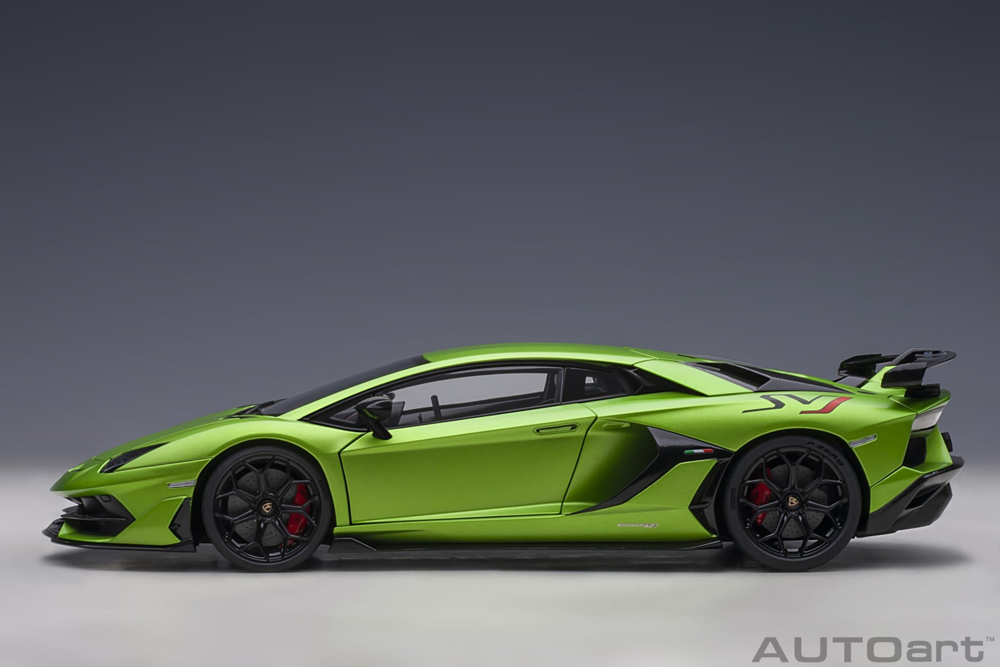 Lamborghini Aventador SVJ 2018 Verde Alceo 1:18 - 52046