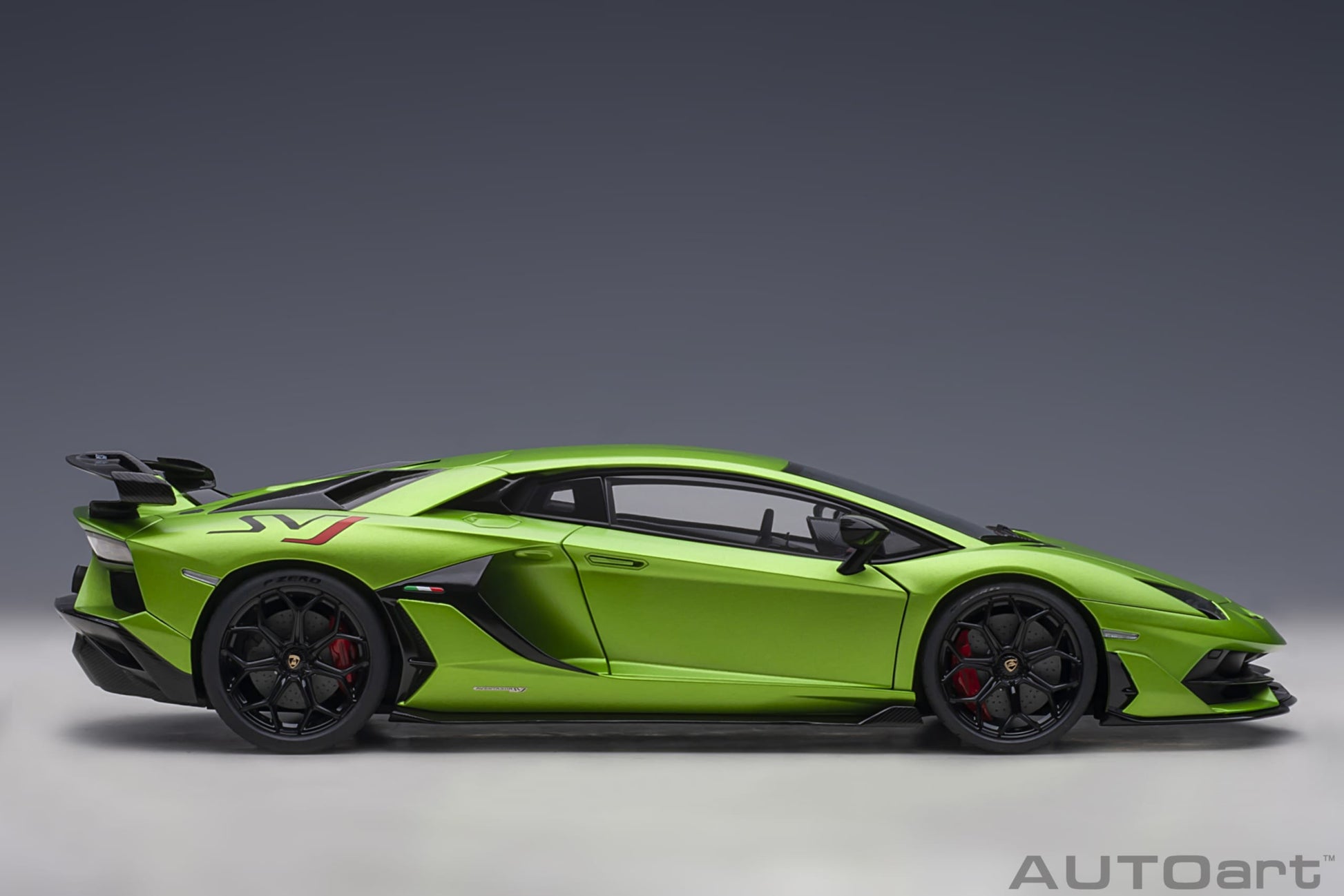 Lamborghini Aventador SVJ 2018 Verde Alceo 1:18 - 52047