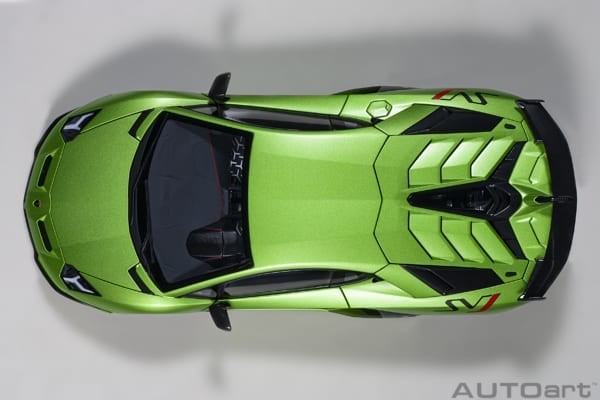Lamborghini Aventador SVJ 2018 Verde Alceo 1:18 - 52049