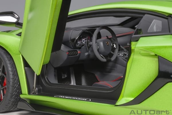 Lamborghini Aventador SVJ 2018 Verde Alceo 1:18 - 52050