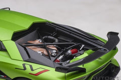 Lamborghini Aventador SVJ 2018 Verde Alceo 1:18 - 52053