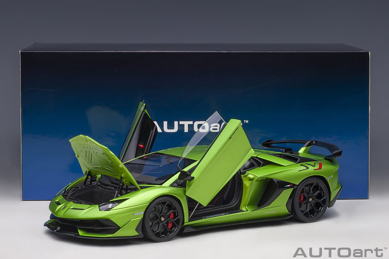 Lamborghini Aventador SVJ 2018 Verde Alceo 1:18 - 52054