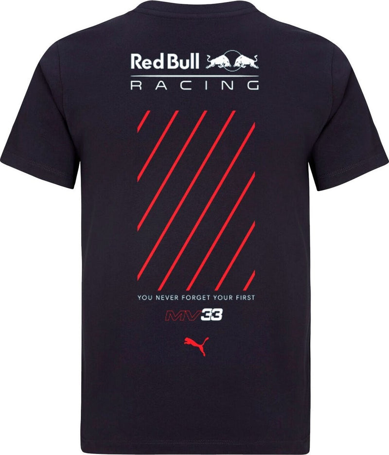 Max  Verstappen T-shirt World Champion F1 2021 Red Bull Racing  Puma Ufficiale - 52150