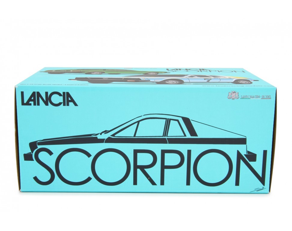 Lancia Scorpion 1976 Oro metallizzato 1:18 - 52195
