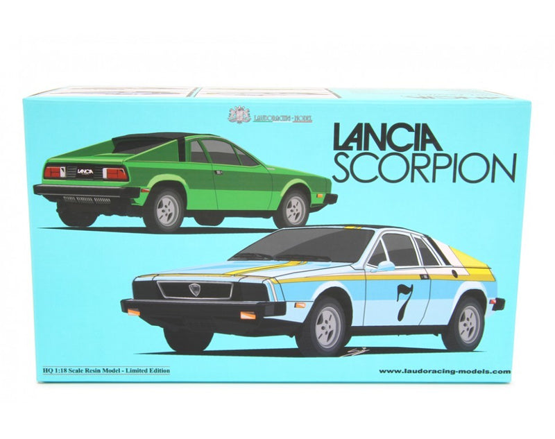 Lancia Scorpion 1976 Blu metallizzato 1:18 - 52214