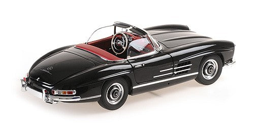 Mercedes Benz 300SL Roadster 1957 Black 1:18 - 52443