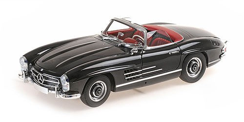 Mercedes Benz 300SL Roadster 1957 Black 1:18 - 52444