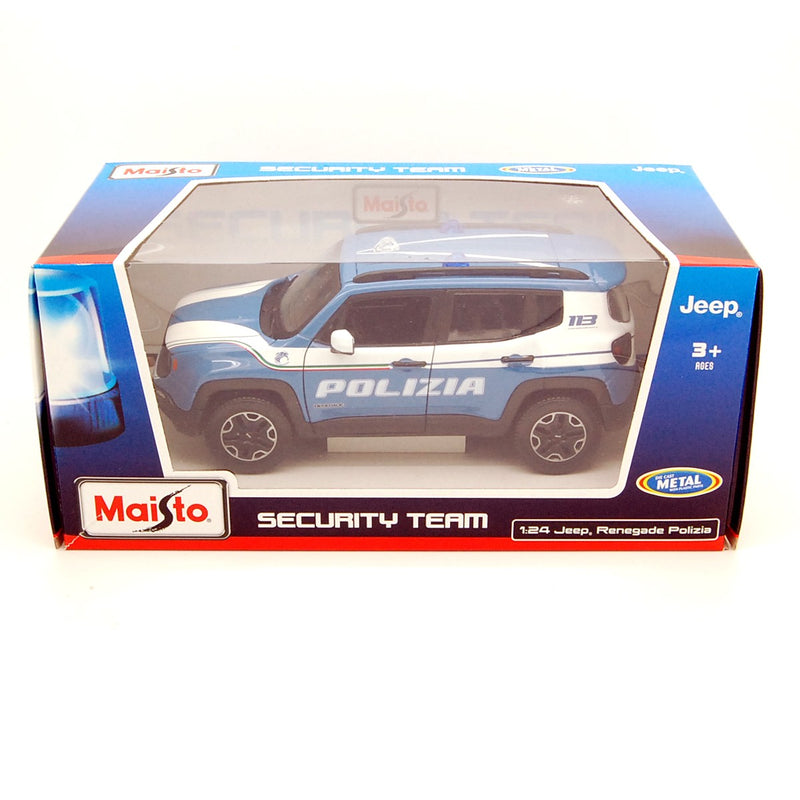 Jeep Renegade 4x4 Latitude "Polizia di Stato" 1:24 - 52544