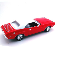 Dodge Challenger 1970 "The Challenger Deputy" Red with White Roof 1:18 - 52837