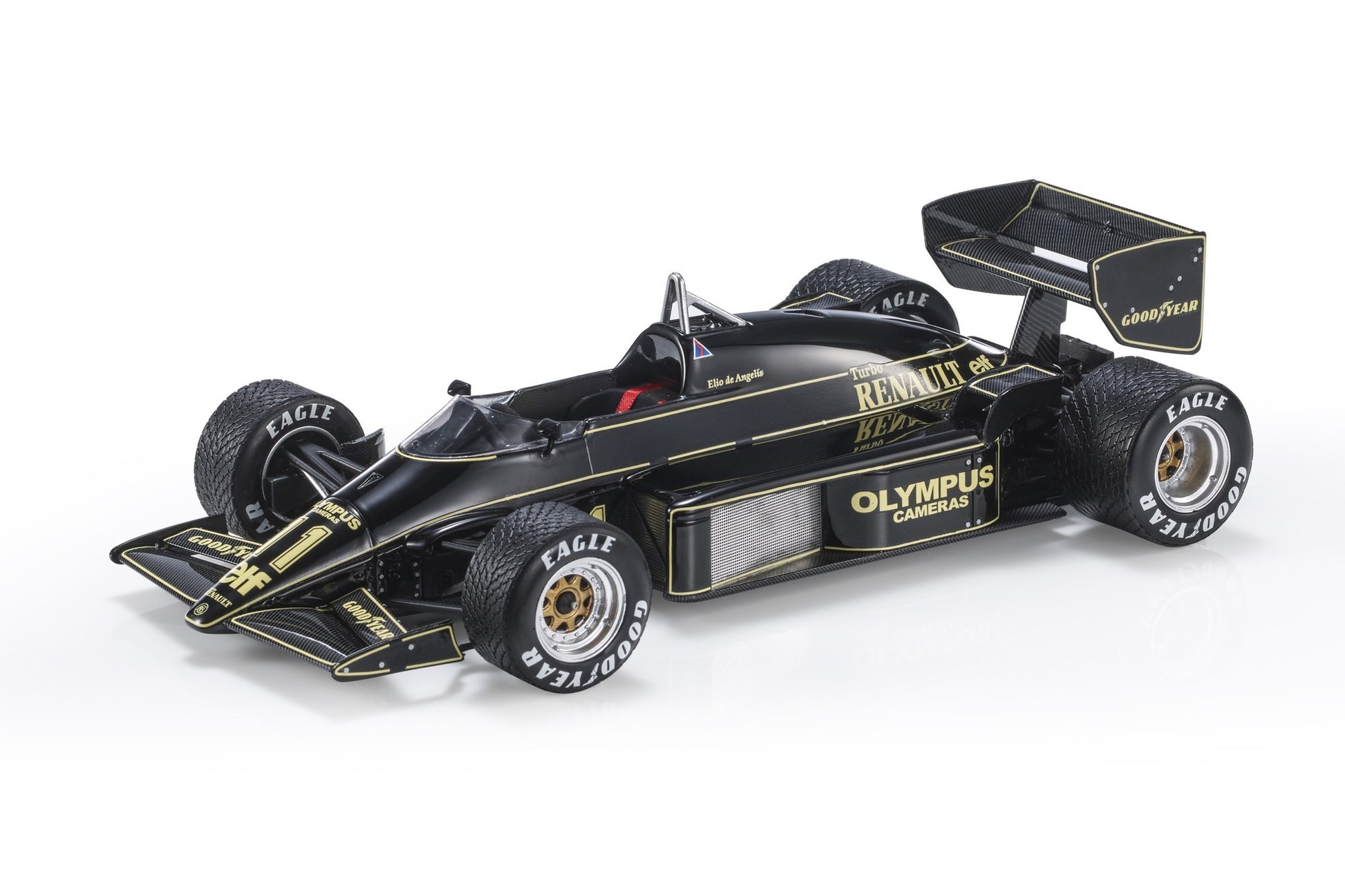 Lotus Renault 97T F1 1985 Portugal Gp Elio de Angelis 1:18 - 53124