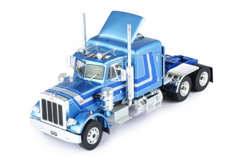 Peterbilt 359 Tractor Truck 3-Assi 1973 Azzurro Metallizzato 1:43 - 53334