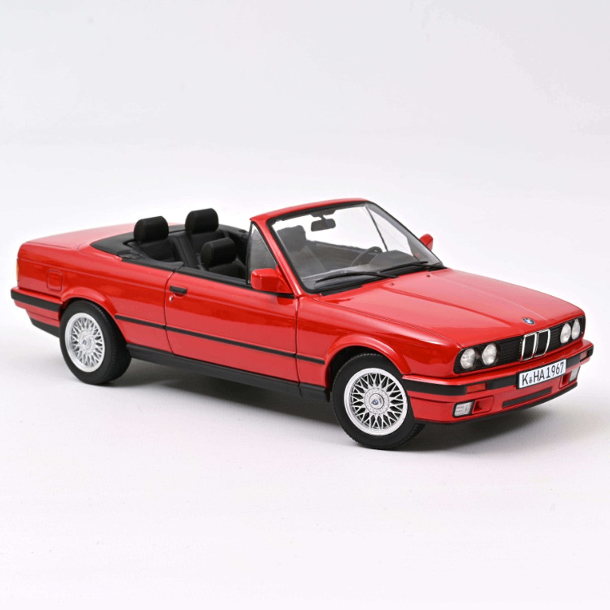 BMW 318i Cabriolet 1991 Red 1:18 - 53384