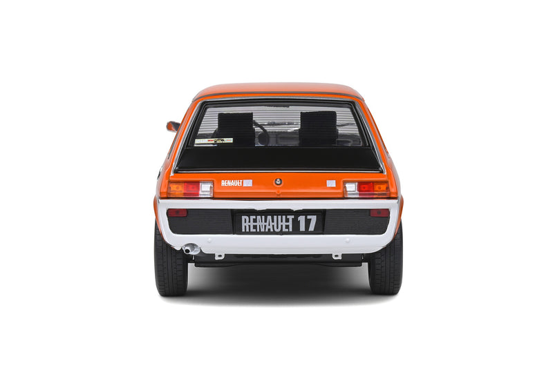 Renault 17 Gordini 1973 Orange Black 1:18 - 53559