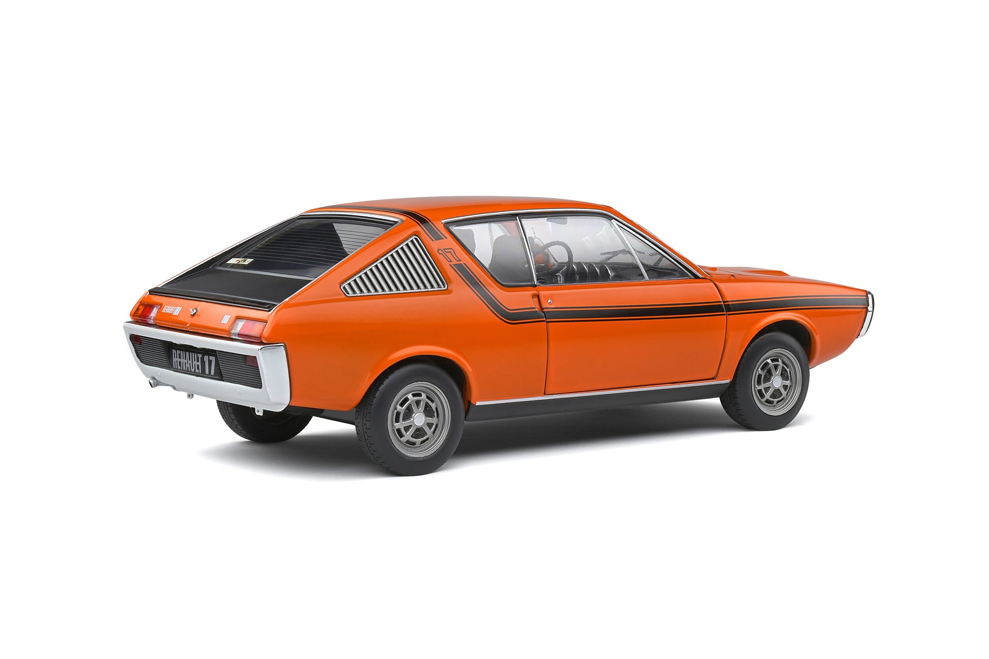 Renault 17 Gordini 1973 Orange Black 1:18 - 53560