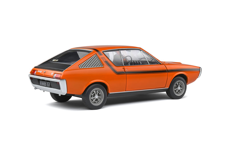 Renault 17 Gordini 1973 Orange Black 1:18 - 53560