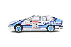 Alfa Romeo GTV6 4° Rallye des Garrigues 1986 Christian Rigollet - Michel Bathelot 1:18 - 53622