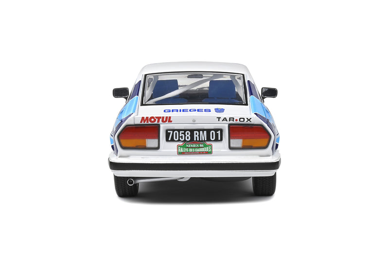 Alfa Romeo GTV6 4° Rallye des Garrigues 1986 Christian Rigollet - Michel Bathelot 1:18 - 53623