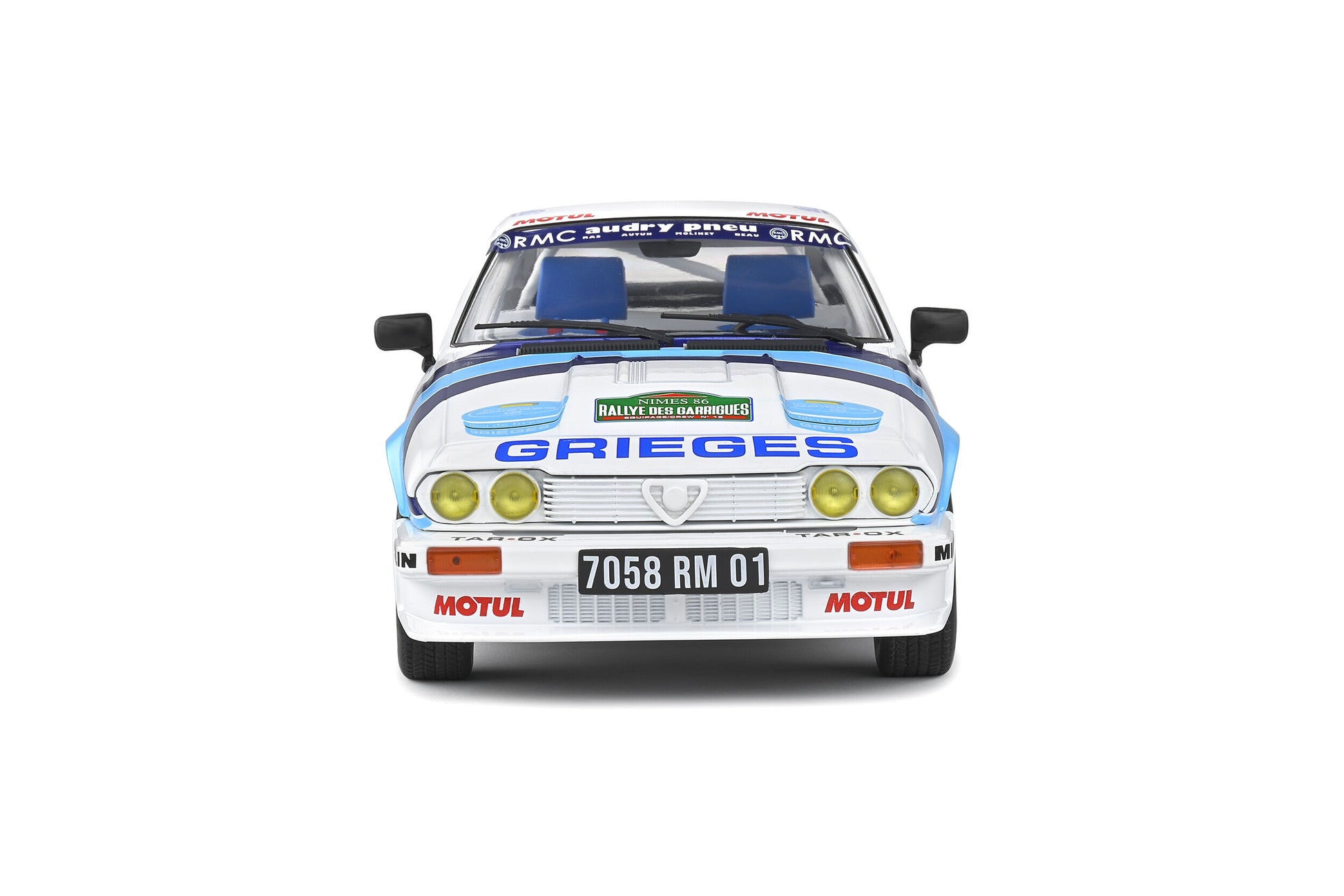 Alfa Romeo GTV6 4° Rallye des Garrigues 1986 Christian Rigollet - Michel Bathelot 1:18 - 53626