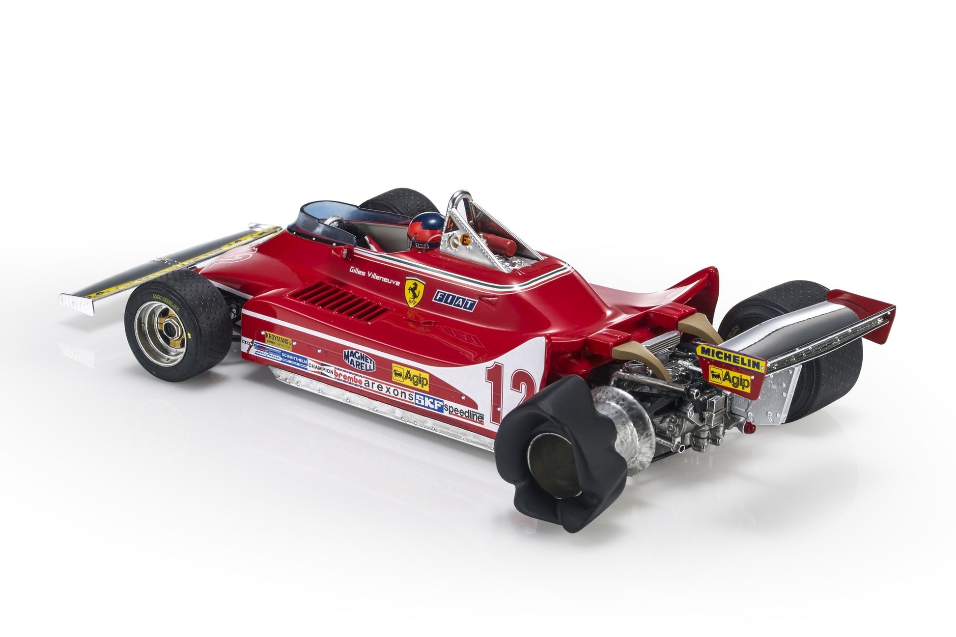 Ferrari 312 T4 Zandwoort Gp 1979 Gilles Villeneuve 1:18 - 53639