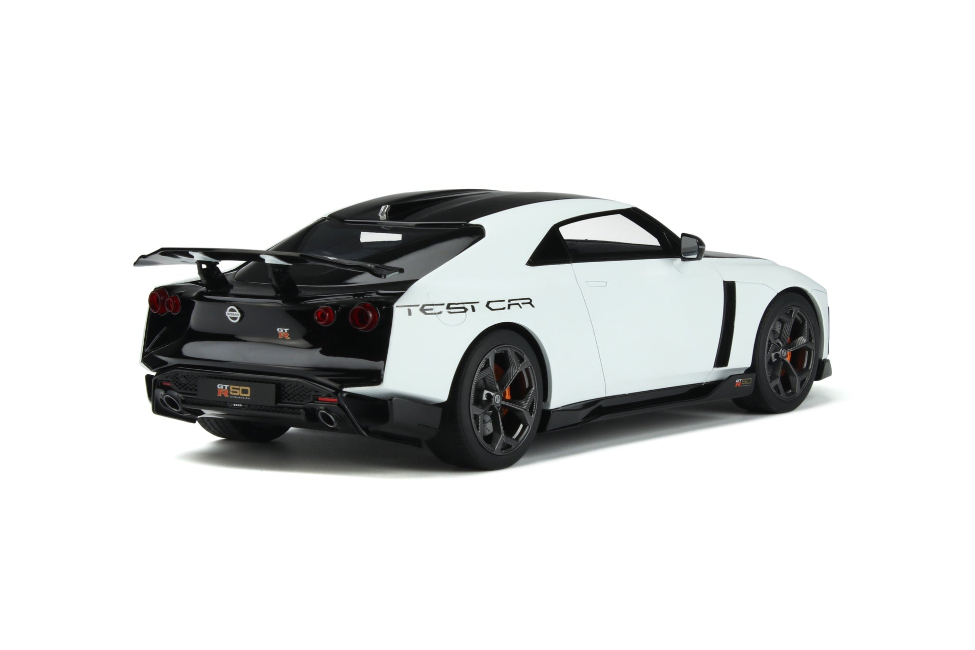 Nissan GT-R50 Test Car 2021 white / black 1:18 - 53749