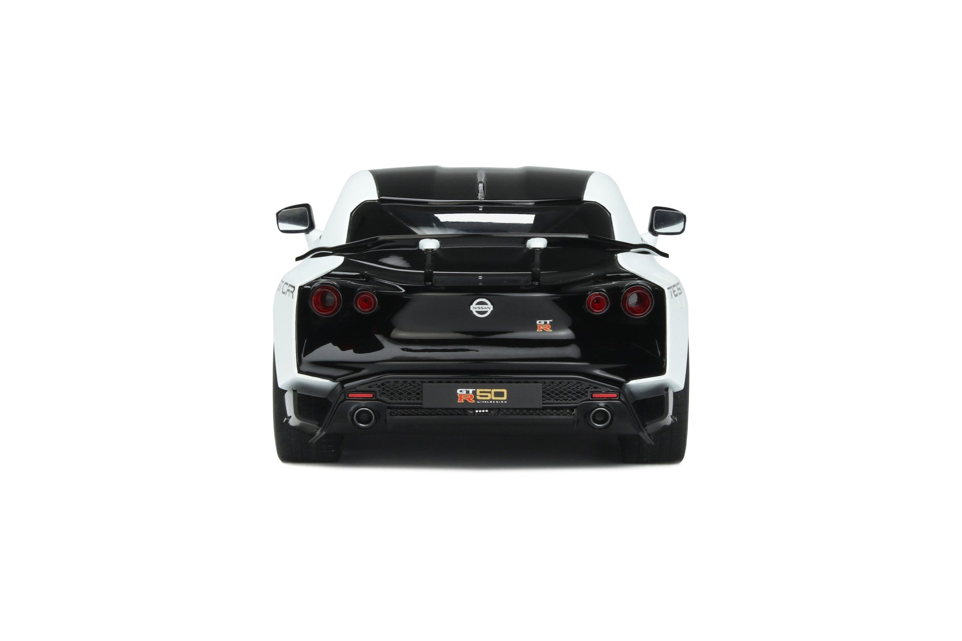 Nissan GT-R50 Test Car 2021 white / black 1:18 - 53756