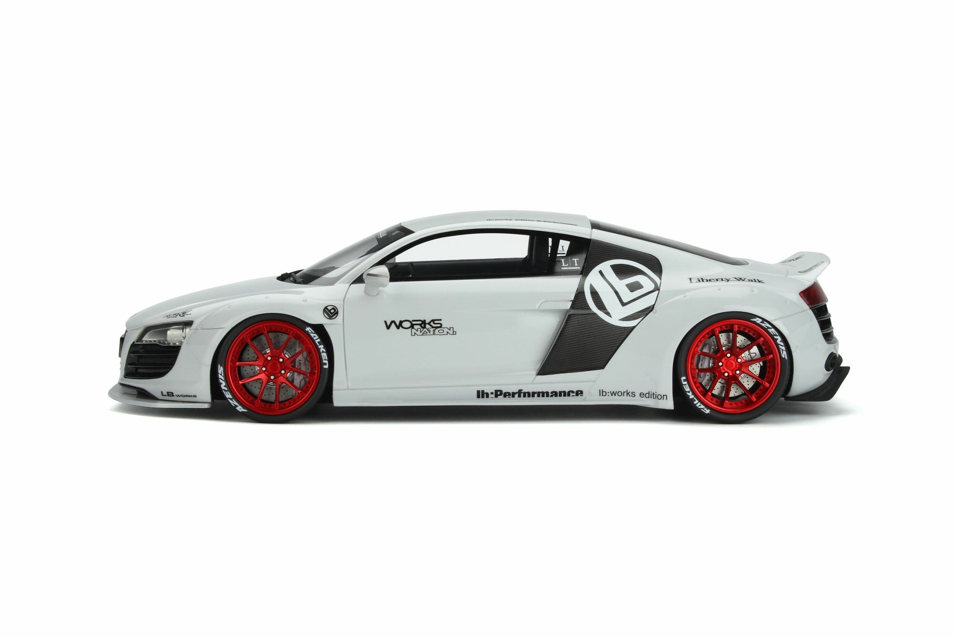 Audi R8 LB-Works 2019 Glacier White 1:18 - 53774
