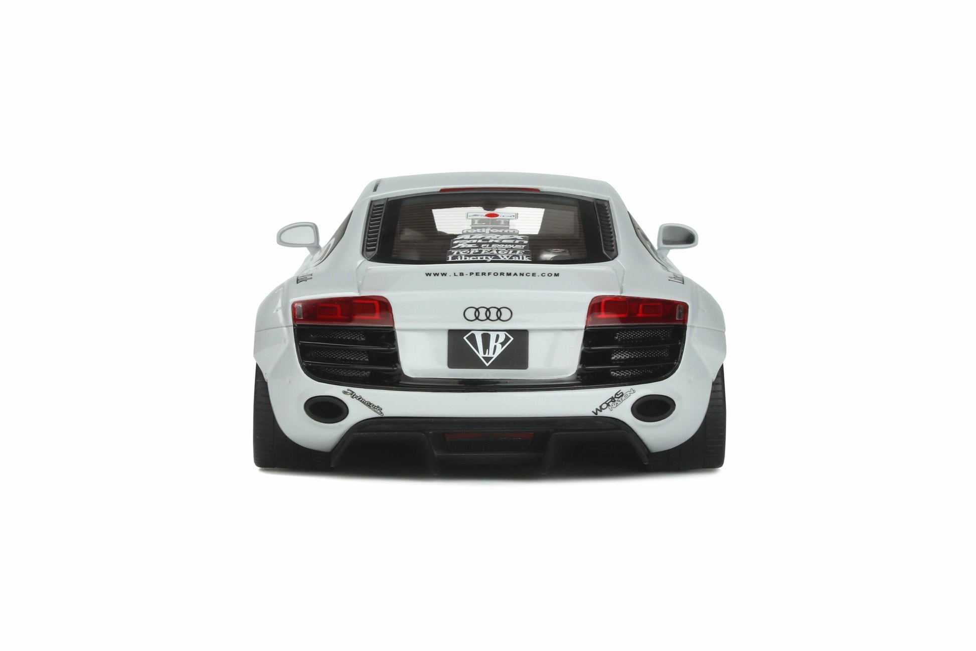 Audi R8 LB-Works 2019 Glacier White 1:18 - 53776