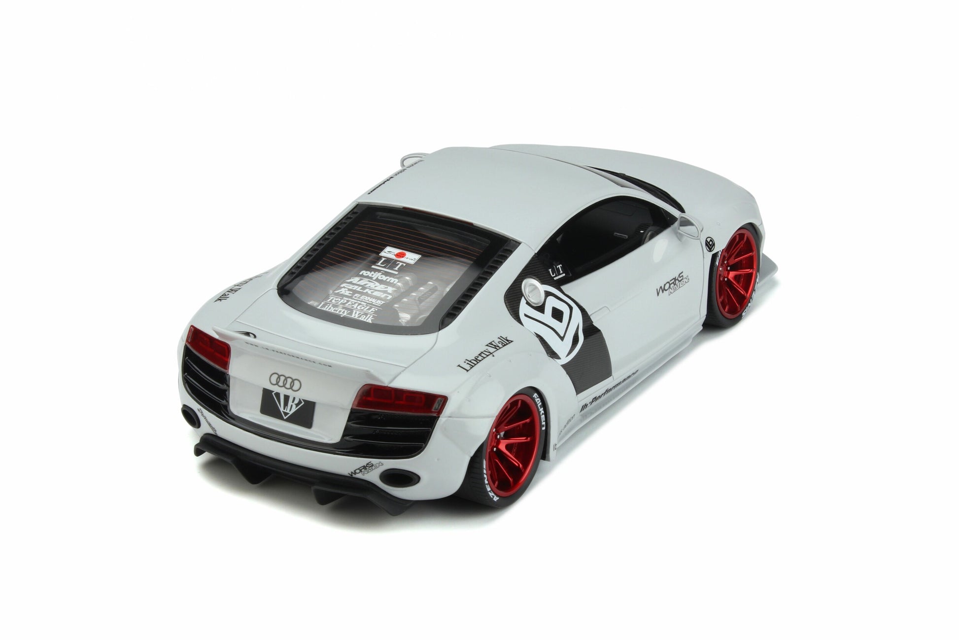 Audi R8 LB-Works 2019 Glacier White 1:18 - 53778