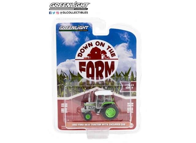 Ford 5610 anno 1992 Trattore Cabina Chiusa "Down in The Farm" Grigio Verde 1:64 - 54210